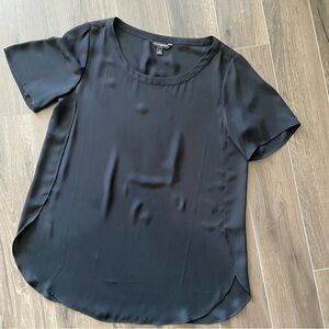 Banana Republic Black Short Sleeve Top